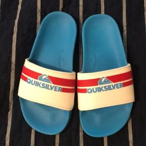 NEW. Kids quicksilver slides.